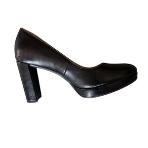 NATURALIZER Elegant Black Women's Pumps, platform, size 6.5